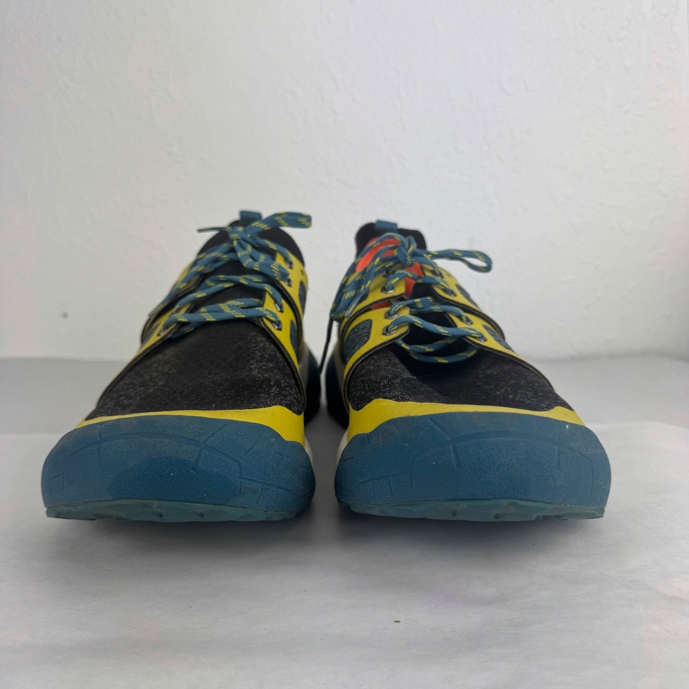 Deckers X Lab X-PONENT H.R Trail Running Shoes Yellow Black Blue Vibram Matryx - Picture 2 of 10